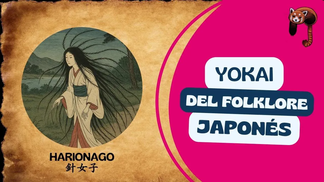 harionago dibujo estilo nihonga – style Ukiyo-e – yokai – folklore japones – japan – historia – leyendas – royal language